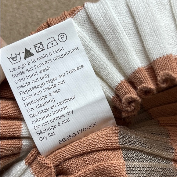 SONIA BY SONIA RYKIEL Elegant Sleeveless Striped Maxi Dress - XS - Picture 11 of 11